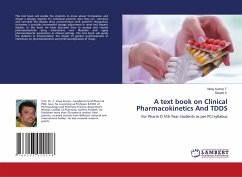 A text book on Clinical Pharmacokinetics And TDDS - T., VInay Kumar;V., Swathi
