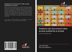 Gestione dei documenti nelle scuole pubbliche e private - Barbosa, John;Bezerra, Francisco