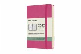 Moleskine 12 Monate Wochen Notizkalender 2022 Pocket/A6, Bougainville Pink