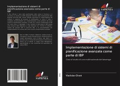 Implementazione di sistemi di pianificazione avanzata come parte di IBP - Divak, Vladislav