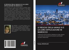 LE REGOLE DELLA WHALE III E LA LORO APPLICAZIONE IN MAROCCO - MAGHLAZI, Fadwa