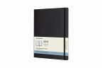 Moleskine 18 Monate Monats Notizkalender 2021/2022 XL, Schwarz