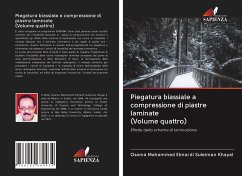 Piegatura biassiale a compressione di piastre laminate (Volume quattro) - Khayal, Osama Mohammed Elmardi Suleiman