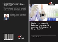 Studio della comunità batterica in campioni di substrato della stazione di biogas 