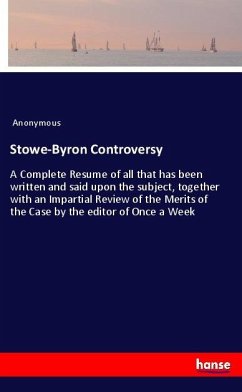 Cover Stowe-Byron Controversy