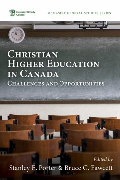 Christian Higher Education in Canada (eBook, ePUB)