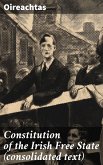 Constitution of the Irish Free State (consolidated text) (eBook, ePUB)