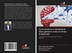 Formulazione e valutazione della gelatina orale al citrato di sildenafil - Sahoo, Rudra Narayan;Panda, Braja Bihari;Mallick, Subrata