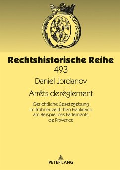 Arrêts de règlement - Jordanov, Daniel