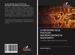 LA REVISIONE DELLE POLITICHE MACROECONOMICHE SELEZIONATE - Stephen, Kaula