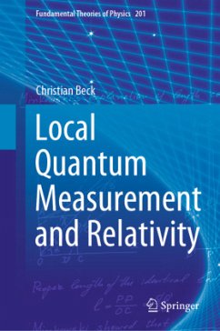 Local Quantum Measurement and Relativity - Beck, Christian