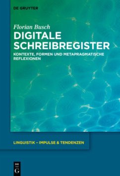Digitale Schreibregister - Busch, Florian