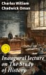 Inaugural lecture on The Study of... - Bild 1