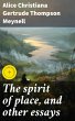 The spirit of place, and other essays... - Bild 1