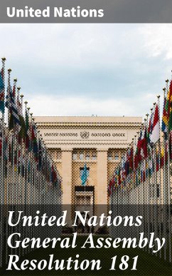 United Nations General Assembly Resolution 181 (eBook, ePUB) - Nations, United