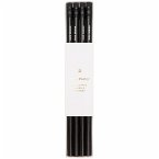 Bleistift-Set schwarz