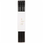 Bleistift-Set schwarz