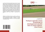 Pratiques agricoles à base d¿herbicides et développement durable dans le canton Zabouo, Côte D¿Ivoire