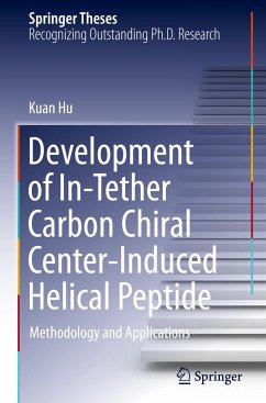 Development of In-Tether Carbon Chiral Center-Induced Helical Peptide - Hu, Kuan