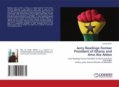 Jerry Rawlings Former President of Ghana and Ama Ata Aidoo