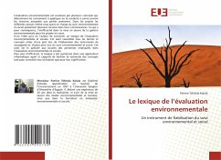 Le lexique de l¿évaluation environnementale - Tshitala Kalula, Patrice