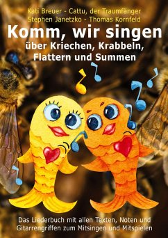 Cover Komm, wir singen über Kriechen, Krabbeln, Flattern und Summen