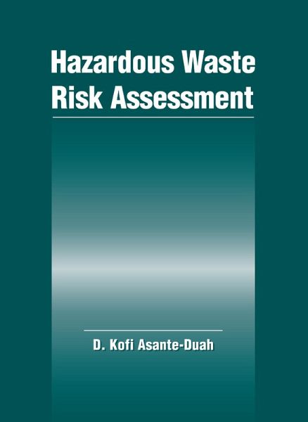 Hazardous Waste Risk Assessment (eBook, PDF)