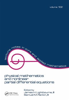 Physical Mathematics and Nonlinear Partial Differential Equations (eBook, ePUB) - Lightbourne, James H.