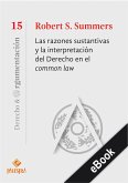 Las razones sustantivas y la interpretación del Derecho en el common law (eBook, ePUB)
