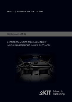 Aufmerksamkeitslenkung mithilfe Innenraumbeleuchtung im Automobil - Barthel, Maximilian