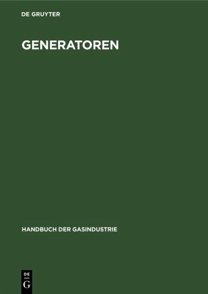 Generatoren (eBook, PDF) Generatoren (eBook, PDF)