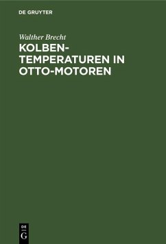 Cover Kolbentemperaturen in Otto-Motoren (eBook, PDF)