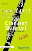 "Flower Duet" abstract theme - Clarinet Quartet (parts) (fixed-layout eBook, ePUB)