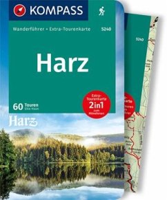 KOMPASS Wanderführer 5240 Harz - Haan, Elke
