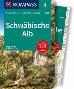 KOMPASS Wanderführer Schwäbische Alb, 75 Touren - Theil, Walter