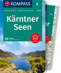 KOMPASS Wanderführer Kärntner Seen, 55 Touren - Heitzmann, Wolfgang