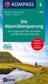 KOMPASS Wander-Tourenkarte Die Alpenüberquerung 1:50.000
