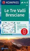 KOMPASS Wanderkarte 103 Le Tre Valli Bresciane 1:50.000