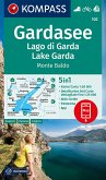 KOMPASS Wanderkarte 102 Gardasee, Lago di Garda, Lake Garda, Monte Baldo