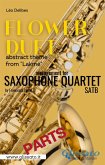 "Flower Duet" abstract theme - Saxophone Quartet satb (parts) (fixed-layout eBook, ePUB)