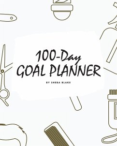100-Day Goal Planner for Men (8x10 Softcover Log Book / Tracker / Planner) - Blake, Sheba