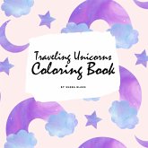 Traveling Unicorns Coloring Book for Children (8.5x8.5 Coloring Book / Activity Book)