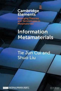 Information Metamaterials - Cui, Tie Jun; Liu, Shuo