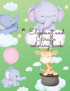 Elephant and Zebra coloring book - Dozaz, Cristie