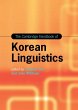 The Cambridge Handbook of Korean... - Bild 1