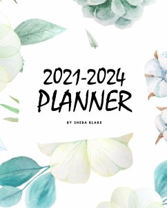 2021-2024 (4 Year) Planner (8x10 Softcover Planner / Journal) - Blake, Sheba
