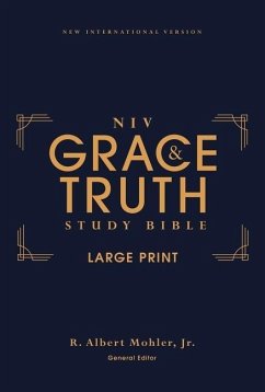 Niv, the Grace and Truth Study Bible (Trustworthy and Practical Insights), Large Print, Hardcover, Red Letter, Comfort Print - Zondervan