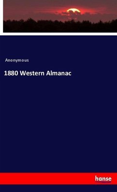 1880 Western Almanac - Anonymous