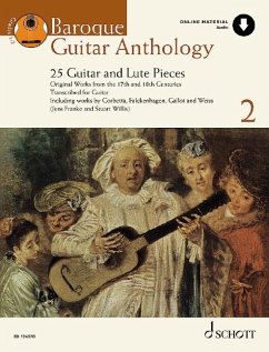 Baroque Guitar Anthology, Volume 2 25 Guitar and Lute Pieces - Original Works from the 17th and 18thcenturies - Franke, Jens
