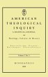 American Theological Inquiry, Volume... - Bild 1